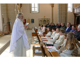 Dankgottesdienst der Kommunionkinder (Foto: Karl-Franz Thiede)